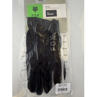 FOX RACING MEN'S RANGER GLOVE GEL SIZE SMALL S COLOR BLACK 33607-001-S
