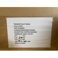 TREAGER TIMBERLINE HOPPER ASSEMBLY PELLET GRILL REPLACEMENT KIT0662 PN 31507