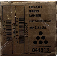 RICOH MP C3503 SAVIN LANIER PRINT CARTRIDGE BLACK GENUINE TONER CARTRIDGE