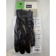 FOX RACING MEN'S RANGER GLOVE GEL SIZE MEDIUM M COLOR BLACK 33607-001-M