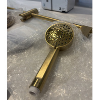 KOHLER AWAKEN MULTIFUNCTION HANDSHOWER KIT 1.57GPM BRUSHED BRASS G90 98361-G-2MB