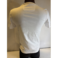 BOSS MEN'S TEE 5 COTTON T SHIRT W LOGO CREW NECK 50554862 SIZE XL WHITE BLACK