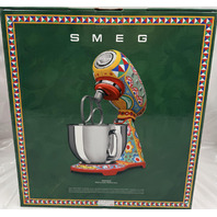 SMEG SMF03DGUS DOLCE & GABBANA SICILY IS MY LOVE 50'S RETRO 5 QT STAND MIXER