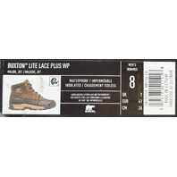 SOREL BUXTON LITE LACE PLUS WP 2084871245 NM5166-245 WATERPROOF MEN BOOTS SIZE 8