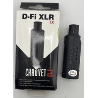 CHAUVET DJ D-FI XLR TX WIRELESS TRANSMITTER PLUG DFIXLRTX