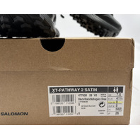 SALOMON XT-PATHWAY 2 SATIN 477950 BLACK/ MAHOGANY ROSE SZ 9 EURO 41 1/3 