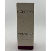 HIGHERDOSE LIGHT-ACTIVATED GLOW SERUM RED LIGHT FACE MASK SERUM 1OZ NEW