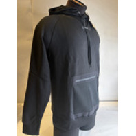 ON CLOUD RUNNING MEN'S FOCUS TECH HOODIE IN BLACK 1WE11790553 SIZE XLARGE XL