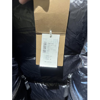 BURBERRY QUILTED DOWN SHORT MENS JACKET IN NAVY BLUE SIZE LARGE L
