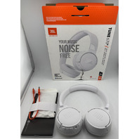 JBL TUNE 670NC WIRELESS BLUETOOTH HEADPHONES ANC NOISE CANCELLING WHITE