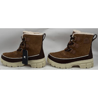 SOREL TIVOLI V WP 2082961242 NL5113-242 WATERPROOF WOMEN BOOTS SIZE 9 VELVET TAN