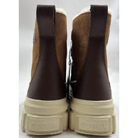 SOREL TIVOLI V WP 2082961242 NL5113-242 WATERPROOF WOMEN BOOTS SIZE 9 VELVET TAN