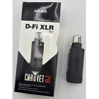 CHAUVET DJ D-FI XLR RX WIRELESS TRANSMITTER PLUG DFXLRRX