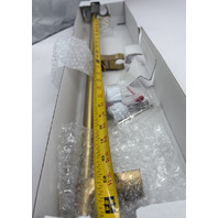 KOHLER AWAKEN 98342-2MB 30" DELUXE SLIDEBAR VIBRANT BRUSHED MODERN BRASS