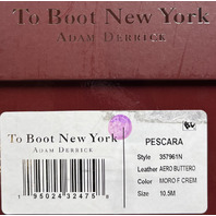 TO BOOT NEW YORK ADAM DERRICK PESCARA 357961N AERO BUTTERO MENS SHOES SIZE 10.5