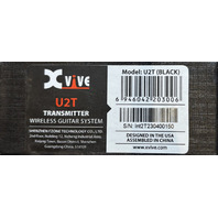 XVIVE U2T WIRELESS GUITAR TRANSMITTER SYSTEM TX ONLY