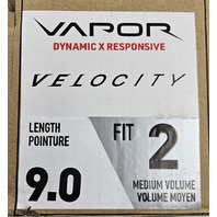 BAUER 1065176 VAPOR VELOCITY INTERMEDIATE HOCKEY SKATE US 9 UK 42 BLACK W FIT 2