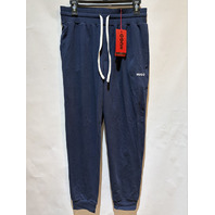 HUGO BOSS MEN'S DAVE PANTS JOGGERS CW 50538722 SIZE MEDIUM NAVY