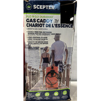 SCEPTER FLO'N GO DURAMAX GAS CADDY 14 GAL 53 LITER WITH LONG REACHING 10' HOSE