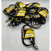 LOT OF 24 STAGEMASTER LO-Z XLR 5 FT HIGH QUALITY MIC CABLE SMM-5