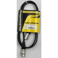 LOT OF 24 STAGEMASTER LO-Z XLR 5 FT HIGH QUALITY MIC CABLE SMM-5