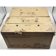4 ROLLS FUJIFILM INKJET DRY PHOTO PAPER DL600 SERIES 8" X 328' LUSTRE 1065671