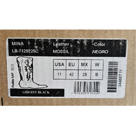 LIBERTY BLACK LB-7129225C WOMEN'S MINA 17" BOOT MOSSIL NEGRO US 11 EU 42