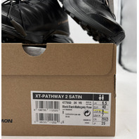 SALOMON XT-PATHWAY 2 SATIN 477950 BLACK/ MAHOGANY ROSE SZ 8 EURO 40