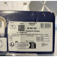 GROHE 310 MONO RAINSHOWER SINGLE FUNCTION SHOWERHEAD 26569ENO BRUSHED NICKEL