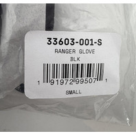 FOX RACING MEN'S RANGER GLOVE SZ SMALL S COLOR BLACK 33603-001-S