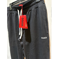 HUGO BOSS MEN'S DAVE PANTS JOGGERS CW 50538722 SIZE MEDIUM BLACK