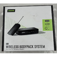 SHURE BLX14-H10 WIRELESS BODYPACK SYSTEM WITH WA302 GUITAR CABLE