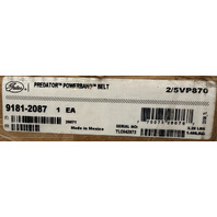 GATES 2/5VP870 9181-2087 PREDATOR POWERBAND BELT