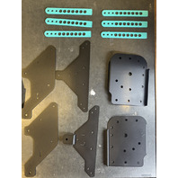 JB RACKS JB6B1 6 SLOT VERTICLE BIKE RACK PARTS SHOWN ONLY