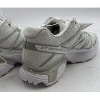 SALOMON XT-PATHWAY 2 476909 WHITE/ WHITE METAL SZ 7 EURO 38 2/3 QUICKLACE