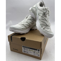 SALOMON XT-PATHWAY 2 476909 WHITE/ WHITE METAL SZ 7 EURO 38 2/3 QUICKLACE