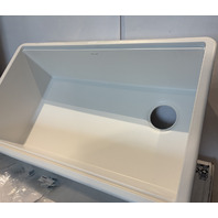 KOHLER BILLINGS 33" SINGLE BASIN WORKSTATION MATTE WHITE 33710-PC-CM6