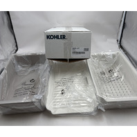 KOHLER BILLINGS 33" SINGLE BASIN WORKSTATION MATTE WHITE 33710-PC-CM6