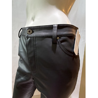JOHNNY WAS WOMEN'S CYNDI CROPPED BABY BOOT VEGAN COLOR BLACK L60525 SZ 26