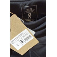 ON CLOUD RUNNING WOMEN'S PERFORMANCE TIGHTS 7/8 SIZE LARGE L 1WE11920553 BLACK