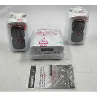 MAGNAVOX MM435M-WH 3-PIECE COMPACT CD SHELF SYSTEM WITH DIGITAL FM RADIO