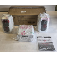 MAGNAVOX MM435M-WH 3-PIECE COMPACT CD SHELF SYSTEM WITH DIGITAL FM RADIO