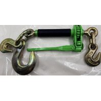 MYTEE GREEN HEAVY DUTY RATCHET LOAD BINDER 1/2" & 5/8" HOOKS CBRS-FH12-58SH-12GH