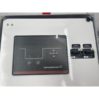 GRUNDFOS LC 241 99612818 V02 2X8-32 DOL 3X208/230/460 PO OPT PUMP CONTROL PANEL
