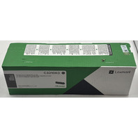 LEXMARK UNISON GENUINE C3210K0 ONE BLACK RETURN PROGRAM PRINT TONER  CARTRIDGE