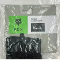 FOX RACING MEN'S RANGER GLOVE SZ SMALL S COLOR BLACK 33603-001-S