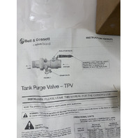 BELL & GOSSETT 113234 1" FEMALE SWEAT/ 1" FEMALE NPT TANK PURGE VALVE