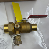 BELL & GOSSETT 113234 1" FEMALE SWEAT/ 1" FEMALE NPT TANK PURGE VALVE