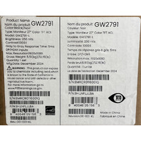 BENQ GW2791 EYE-CARE TECHNOLOGY 27" LED BACKLIGHT BLACK MONITOR