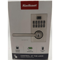 KWIKSET 917HFL 99170-003 SMARTKEY SMARTCODE 917 SATIN NICKEL 10-BUTTON KEYPAD